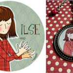 ilustracion lenguaje signos + medallon