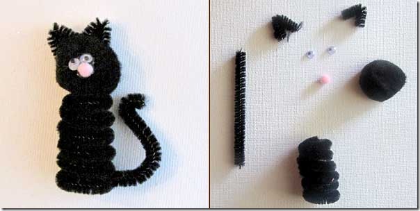 black-cat-finger-puppet